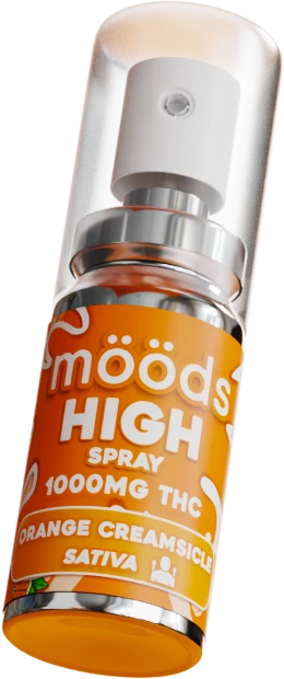 mööds HIGH spray, Orange Creamsicle, 1000 mg THC